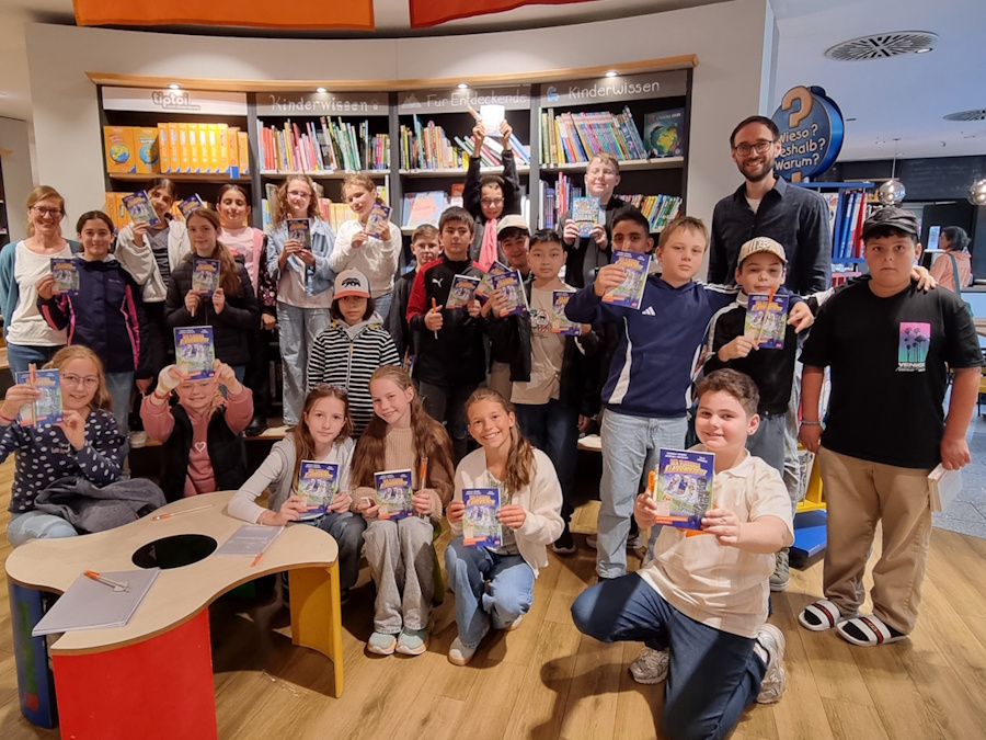 Auf Entdeckungstour zwischen tausenden Büchern