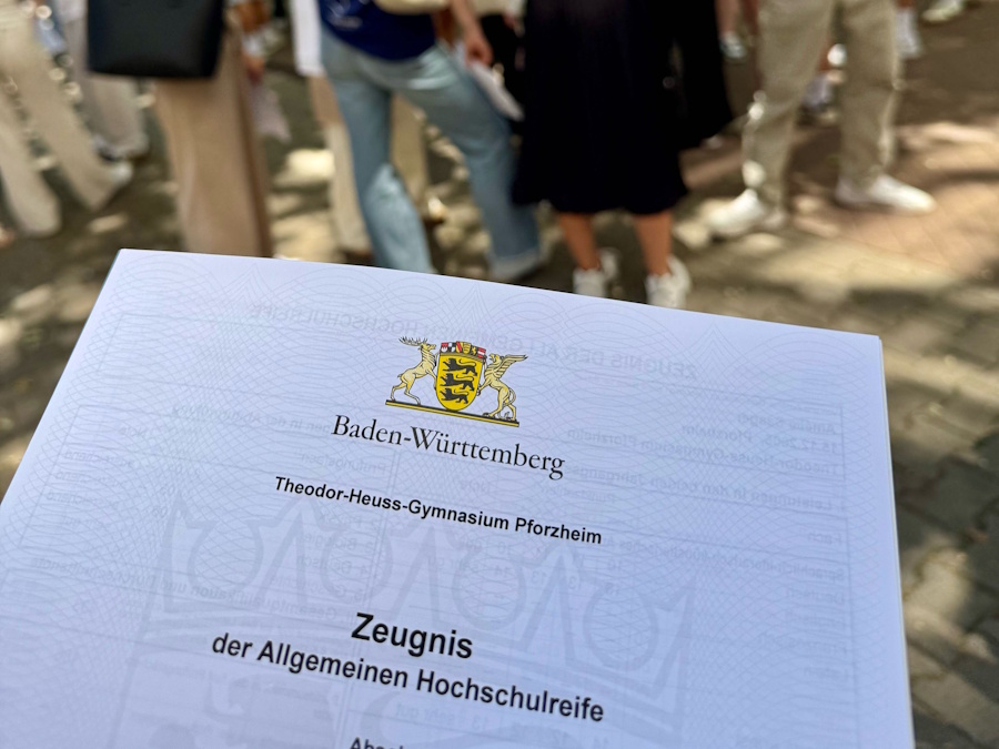 Herzlichen Glückwunsch zum Abitur!