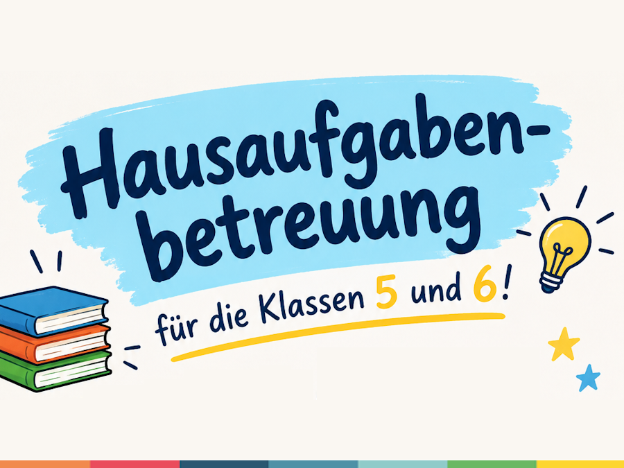 Hausaufgabenbetreuung für Klassen 5 und 6