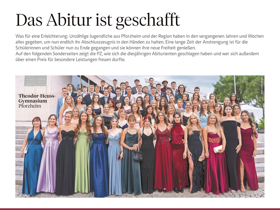 Das Abitur ist geschafft