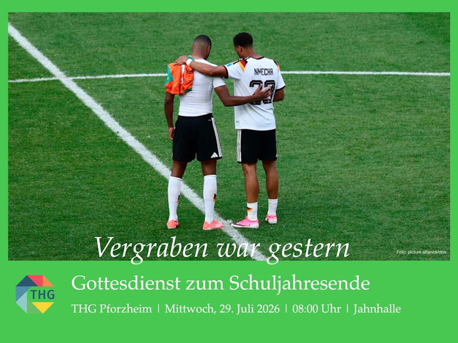 Vergraben war gestern!