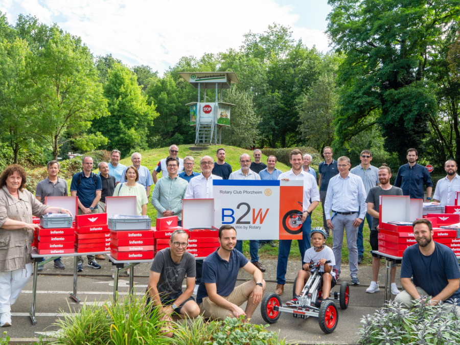 B2W/Built to win: Rotary Club Pforzheim startet neues Projekt