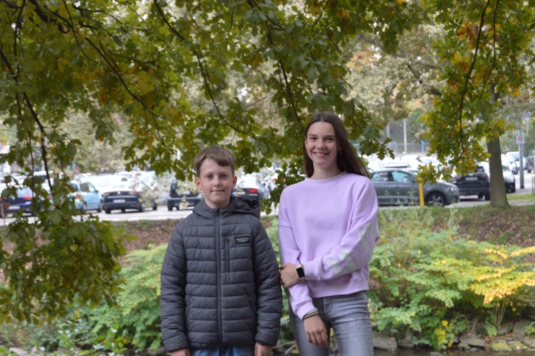 Unterstufensprecher:innen: Edwin Birkner und Romi Löffler Image